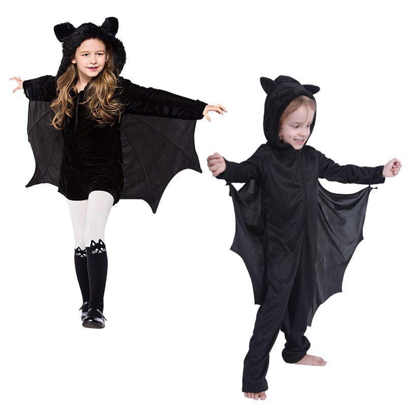 Kids Black Bat and Batman Halloween Costume - Koko Mee