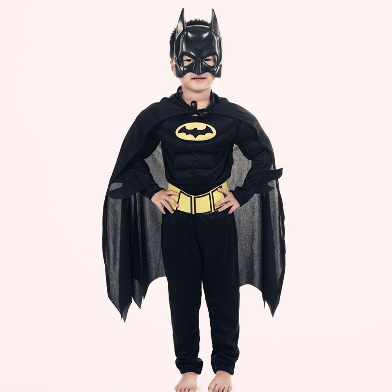 Kids Black Bat and Batman Halloween Costume - Koko Mee