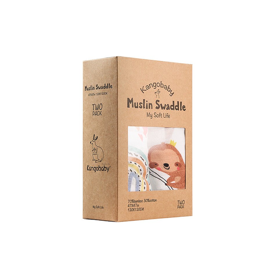 Newborn Baby Muslin Swaddle - Koko MeeBaby Blanket