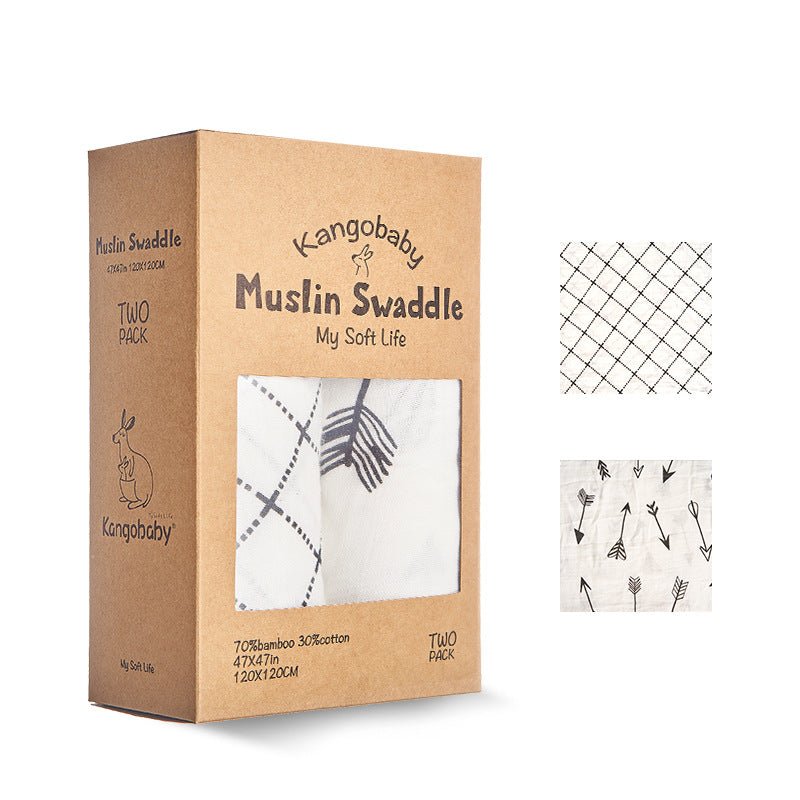 Newborn Baby Muslin Swaddle - Koko MeeBaby Blanket