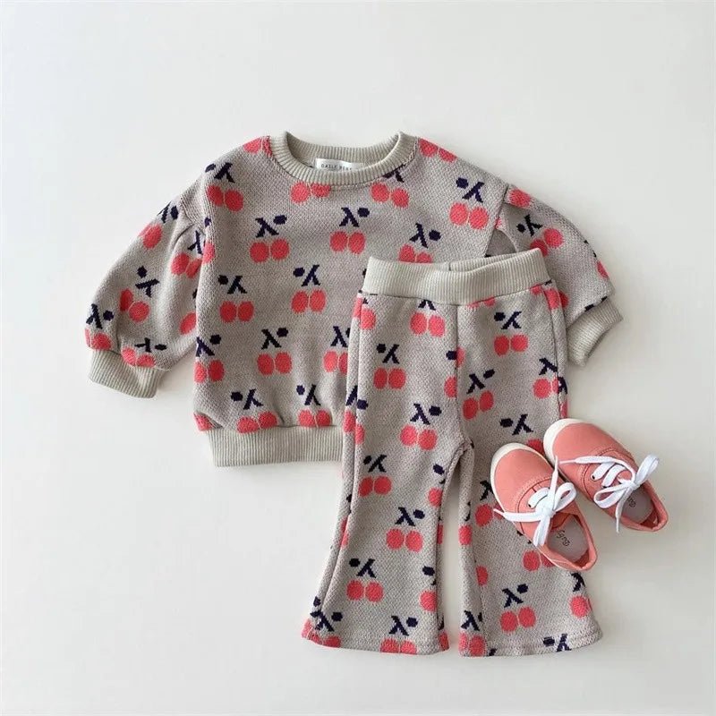 Toddler Baby Girl Sweater Set - Koko Mee