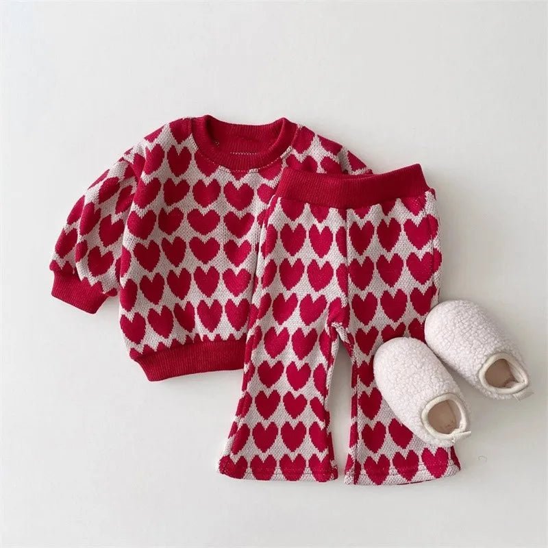 Toddler Baby Girl Sweater Set - Koko Mee