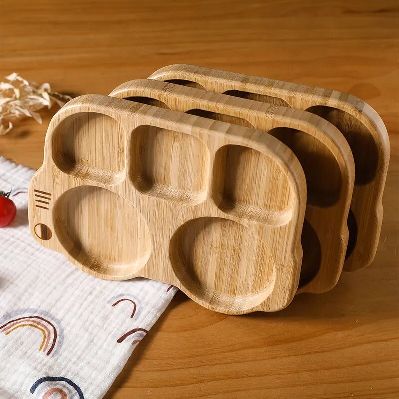 Toddler Bamboo Plate Set - Koko Mee