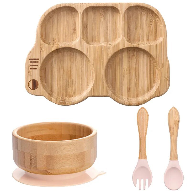 Toddler Bamboo Plate Set - Koko Mee