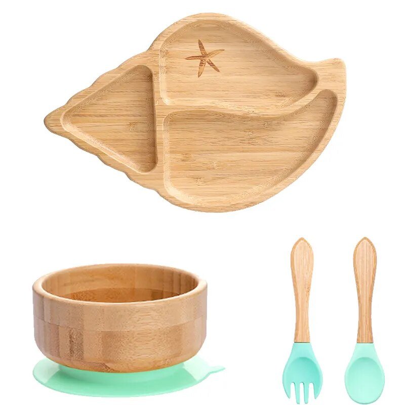 Toddler Bamboo Plate Set - Koko Mee