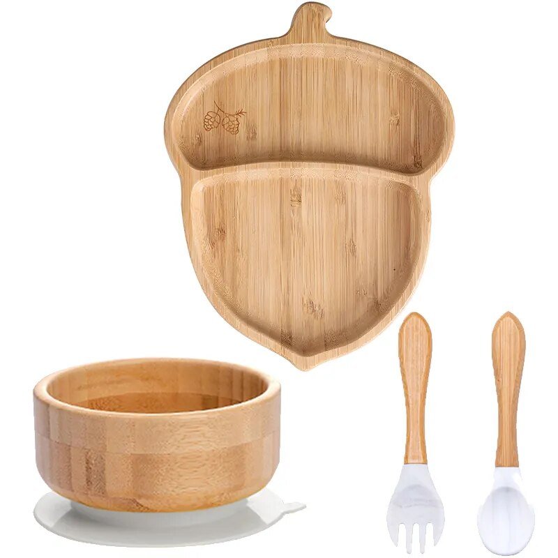 Toddler Bamboo Plate Set - Koko Mee