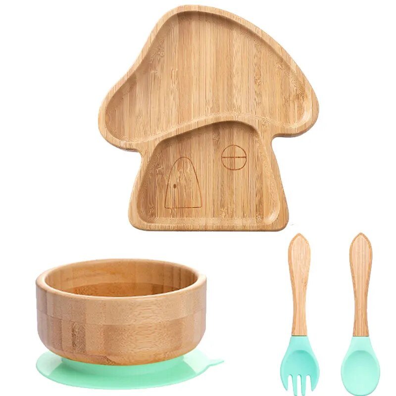 Toddler Bamboo Plate Set - Koko Mee