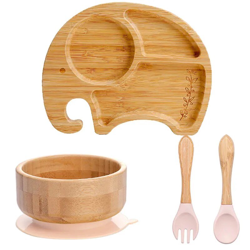 Toddler Bamboo Plate Set - Koko Mee