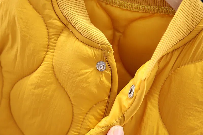 Toddler Winter Quilted Jacket I Casual Kids Bomber - Koko Mee