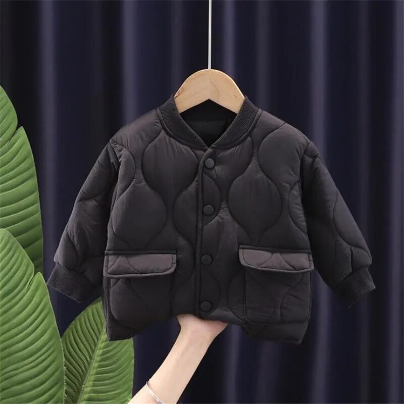 Toddler Winter Quilted Jacket I Casual Kids Bomber - Koko Mee