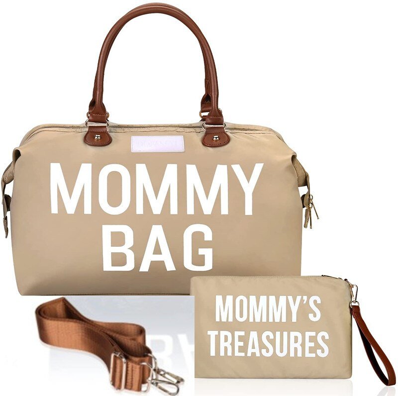 5Pc Embroidered Travel Mommy Diaper Bag I Portable Maternity Bag-Koko Mee