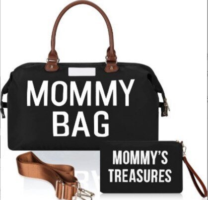 5Pc Embroidered Travel Mommy Diaper Bag I Portable Maternity Bag-Koko Mee
