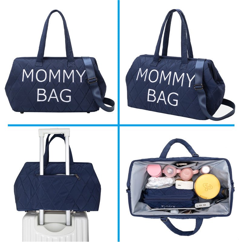 5Pc Embroidered Travel Mommy Diaper Bag I Portable Maternity Bag-Koko Mee-Koko Mee