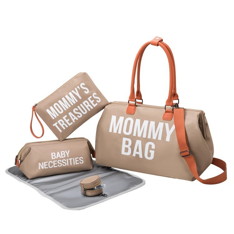 5Pc Embroidered Travel Mommy Diaper Bag I Portable Maternity Bag-Koko Mee-Koko Mee