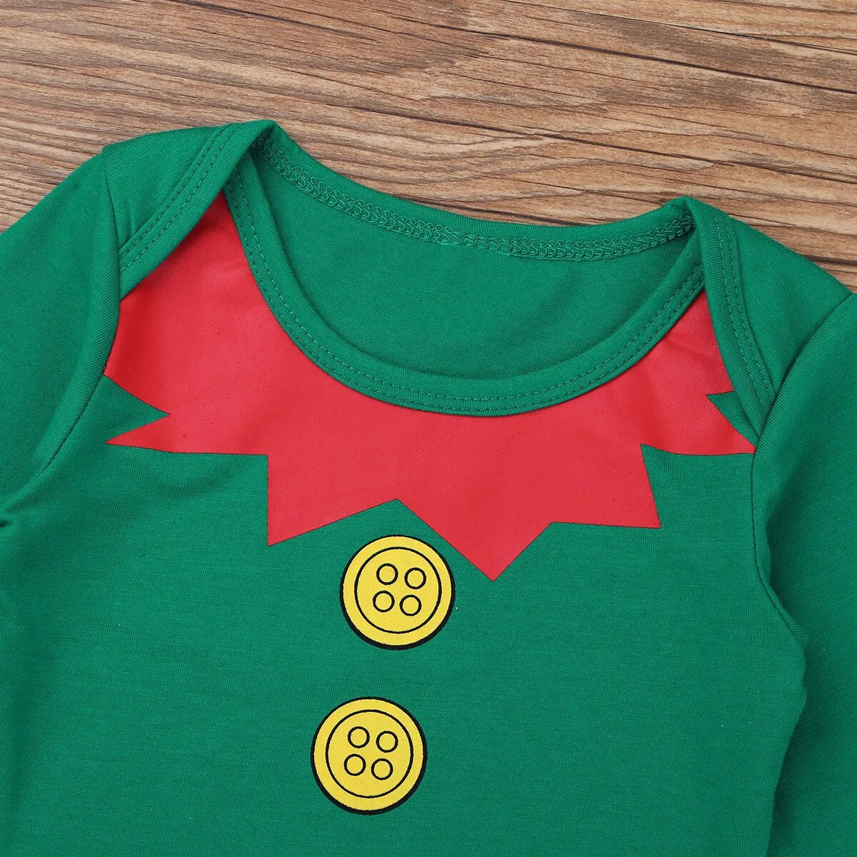 Baby Boy Girl Christmas Elf Romper Outfit - Koko Mee