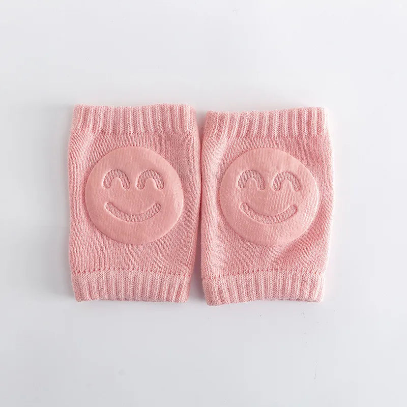 Baby Girls & Boys Non-slip Baby Knee Pads for Crawling at Koko Mee - barbie pink