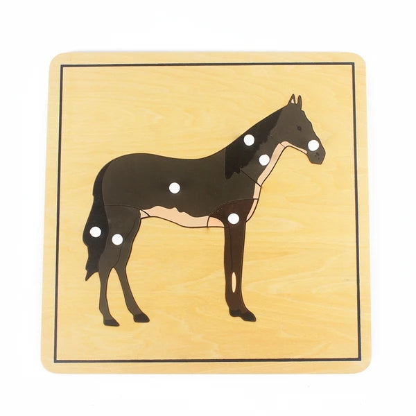 Kids Wooden Puzzle - Montessori - Koko Mee - Horse