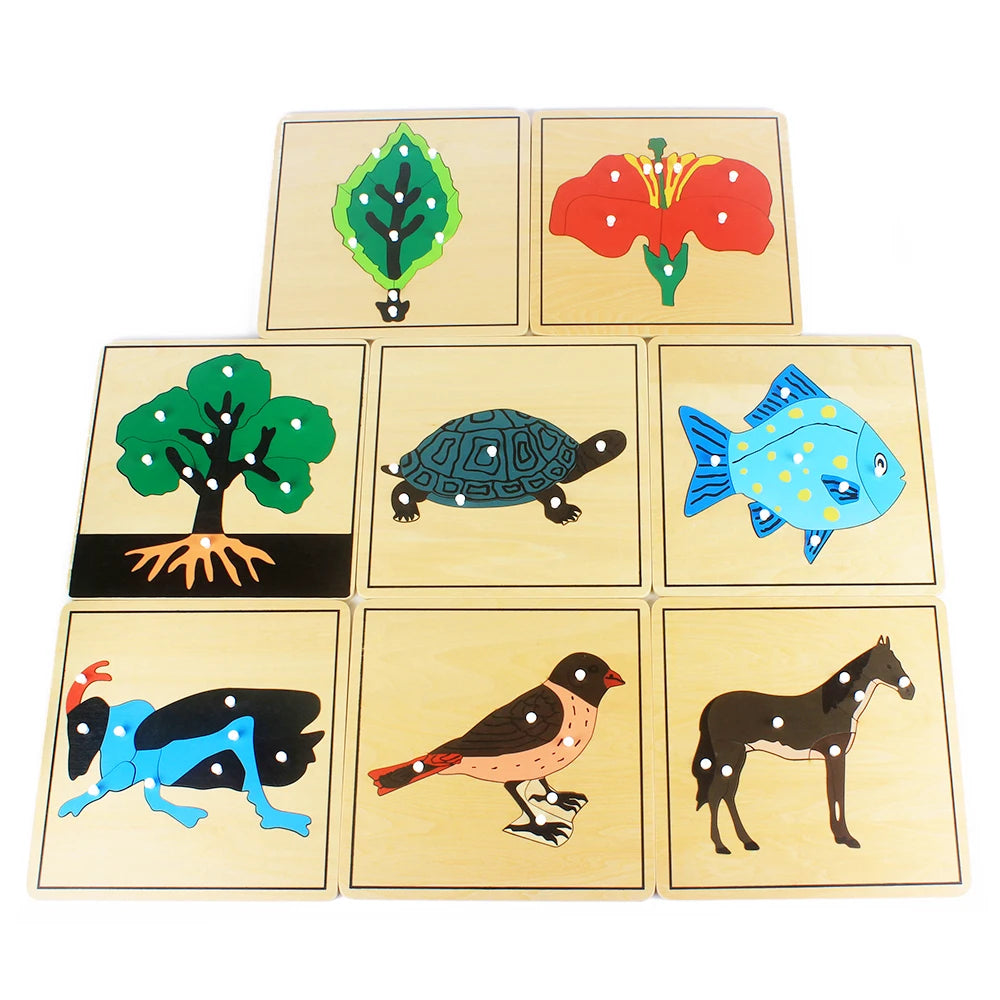 Kids Wooden Puzzle - Montessori - Koko Mee