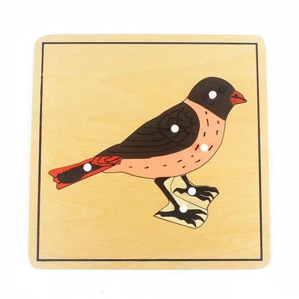 Kids Wooden Puzzle - Montessori - Koko Mee - Bird