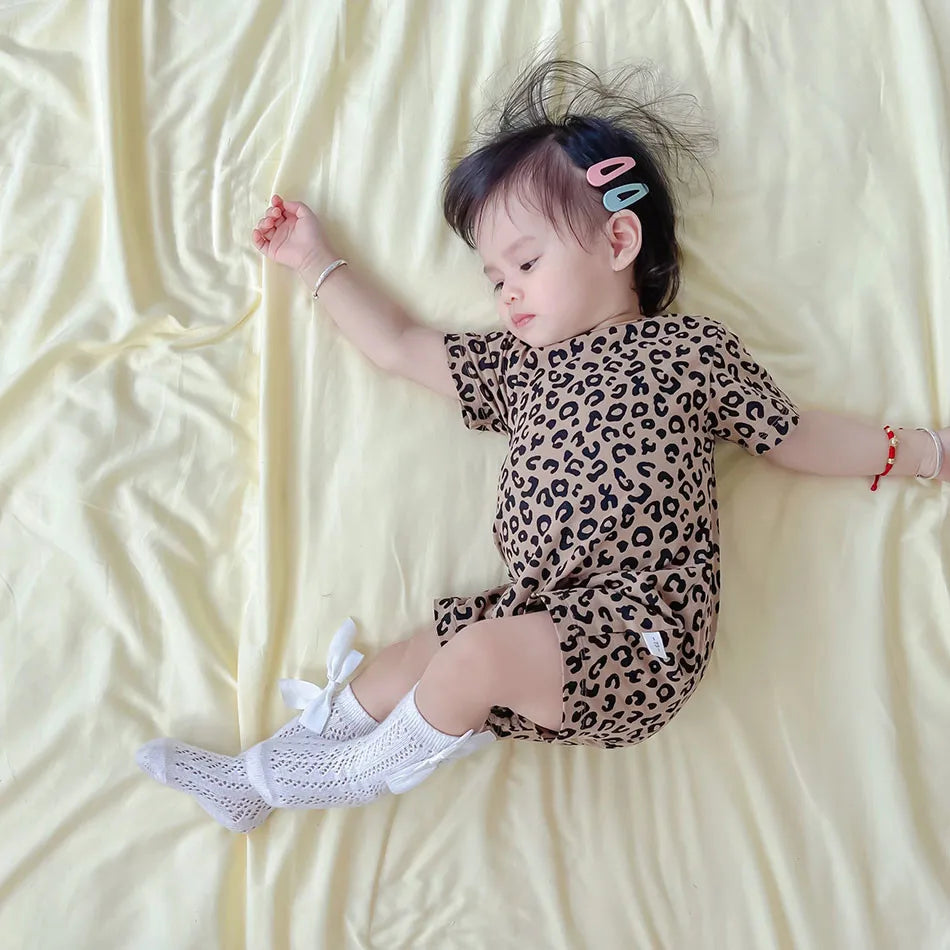 Cute Leopard Print Romper - Koko Mee