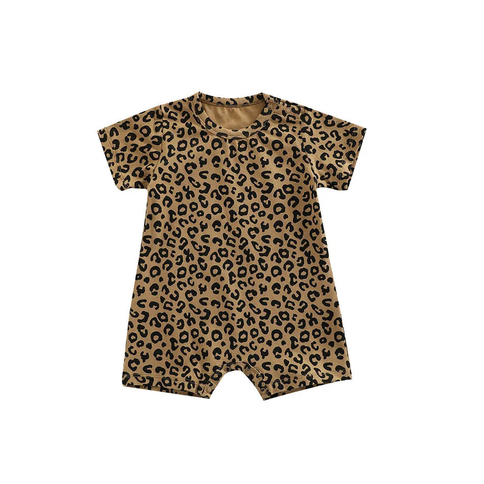 Cute Leopard Print Romper - Koko Mee