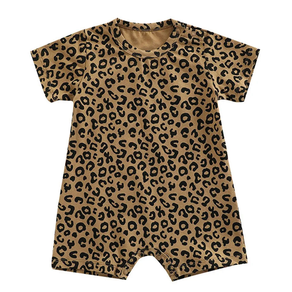 Cute Leopard Print Romper - Koko Mee