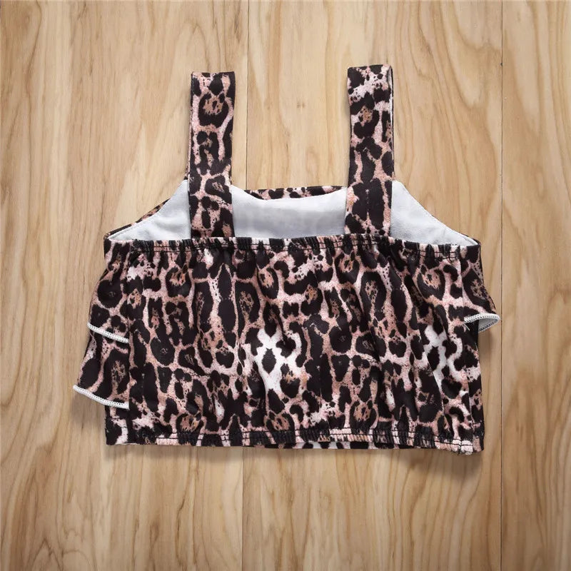 Baby Girls Leopard Print Outfit - Koko Mee