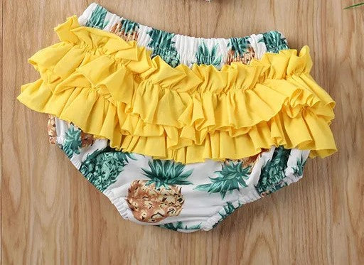 Toddler Girl Pineapple Swimsuit