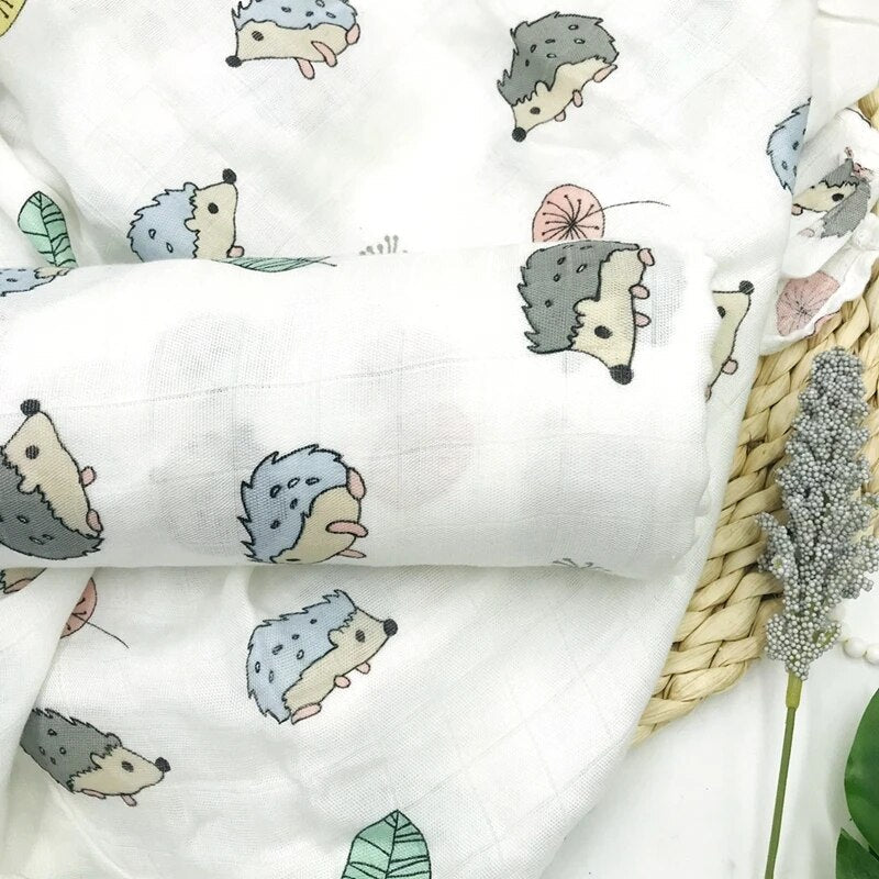 Bamboo Fiber Baby Swaddle Blanket - Koko Mee
