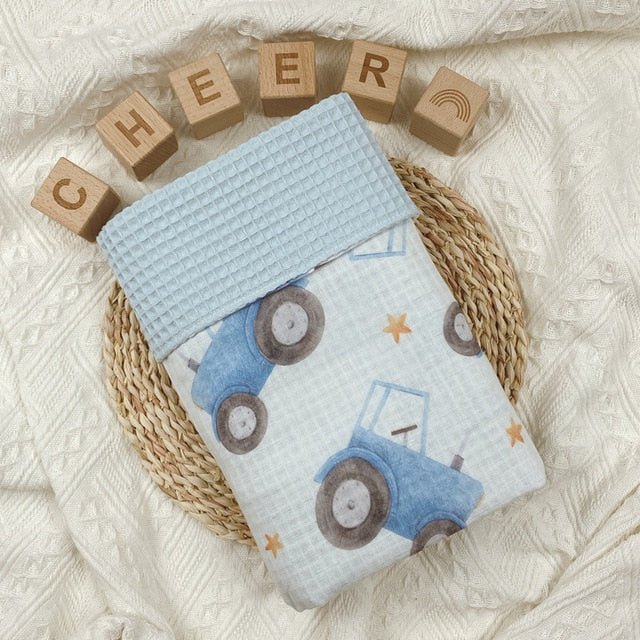 Cotton Waffle Baby Blanket - Koko MeeBaby Blanket