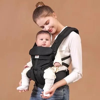 Ergonomic Baby Carrier I Cool Air Mesh Cotton Backpack - Koko Mee