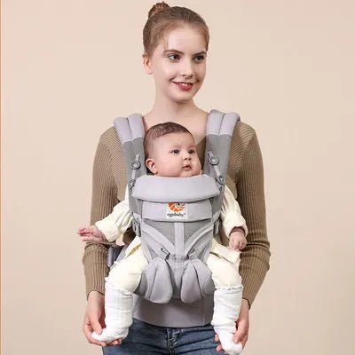 Ergonomic Baby Carrier I Cool Air Mesh Cotton Backpack - Koko Mee