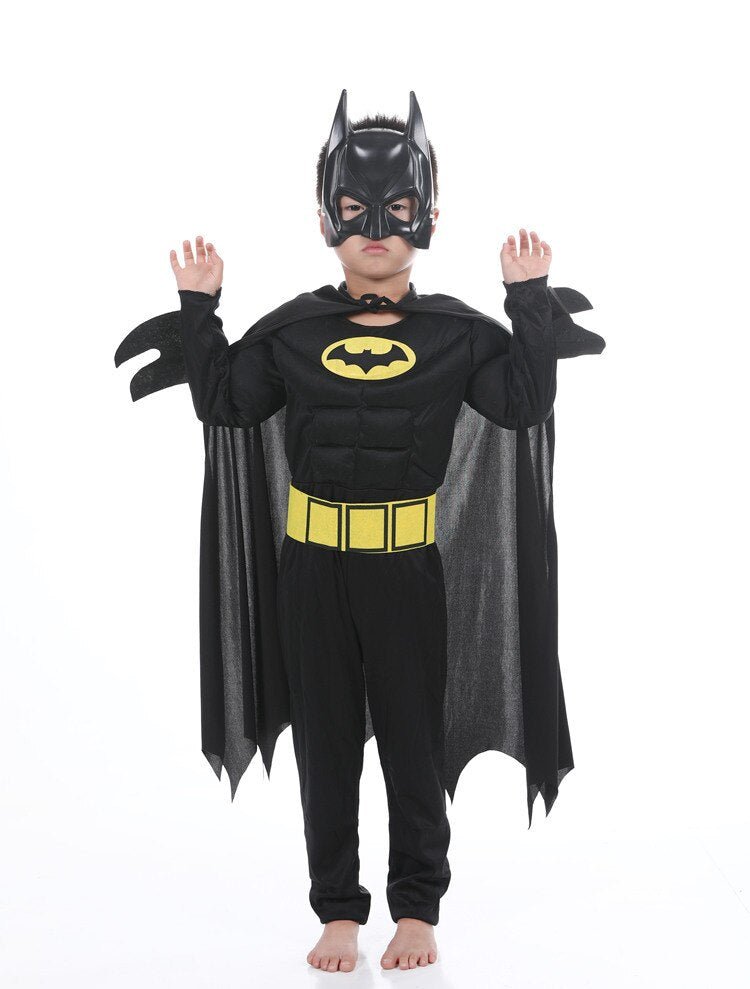 Kids Black Bat and Batman Halloween Costume - Koko Mee
