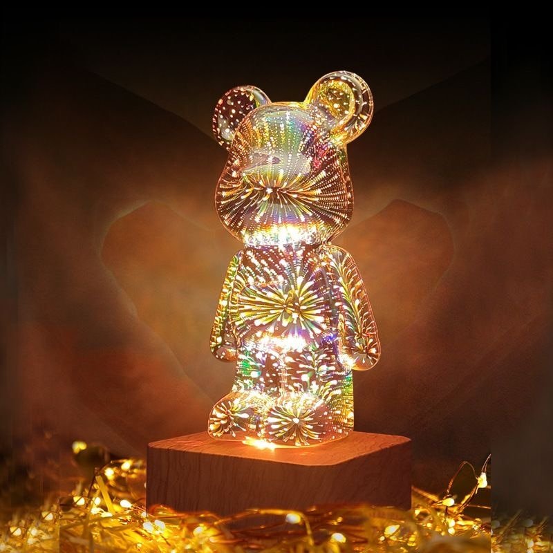 Led Glow Bear Lamp - Koko Mee