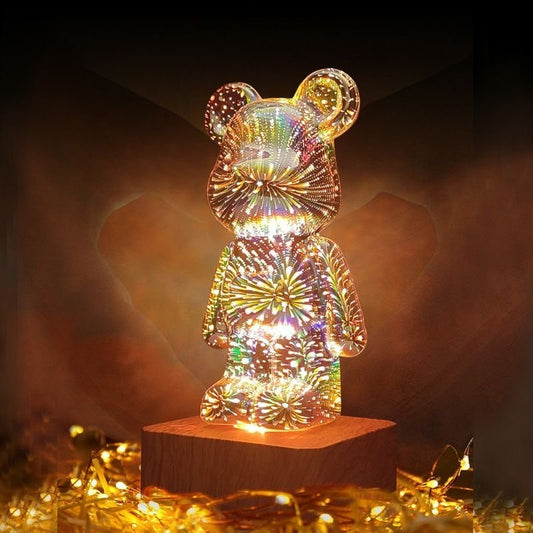 Led Glow Bear Lamp - Koko Mee