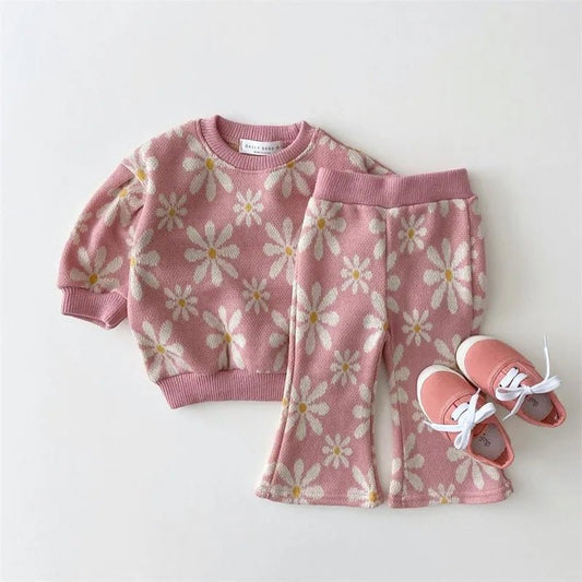 Toddler Baby Girl Sweater Set - Koko Mee