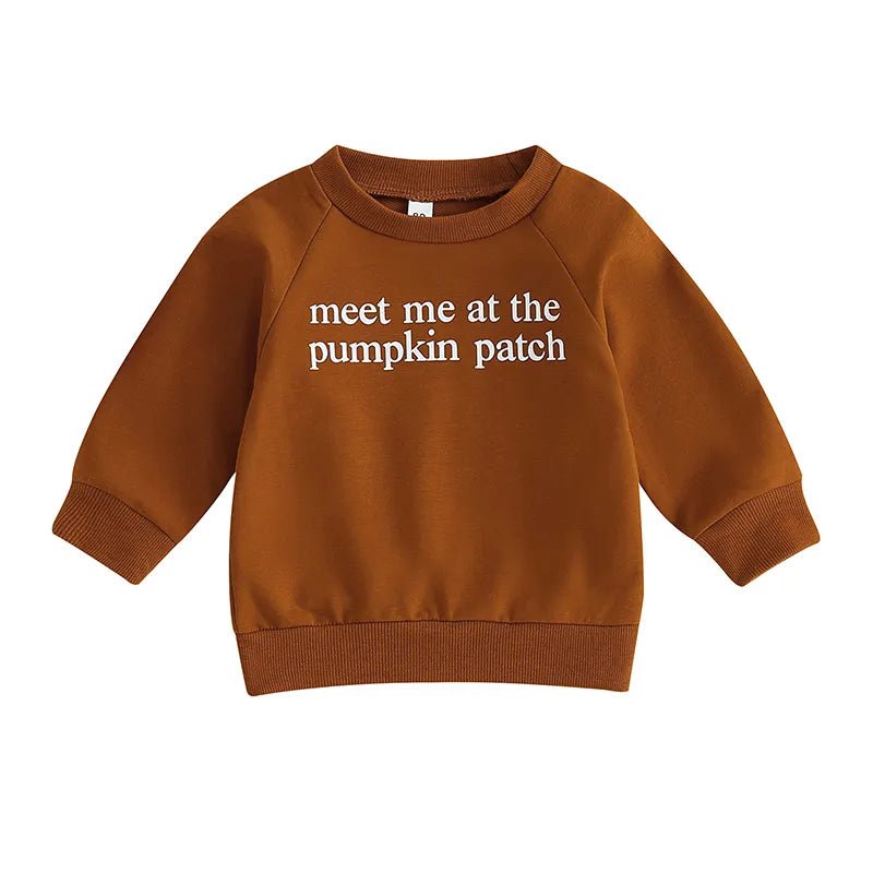 Toddler Fall Long Sleeve Crew Neck Sweatshirt - Koko Mee