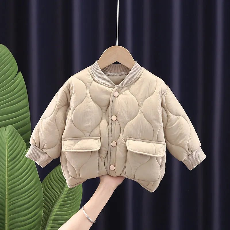 Toddler Winter Quilted Jacket I Casual Kids Bomber - Koko Mee