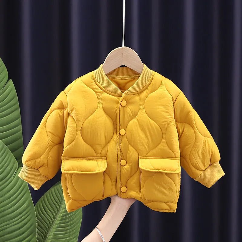 Toddler Winter Quilted Jacket I Casual Kids Bomber - Koko Mee
